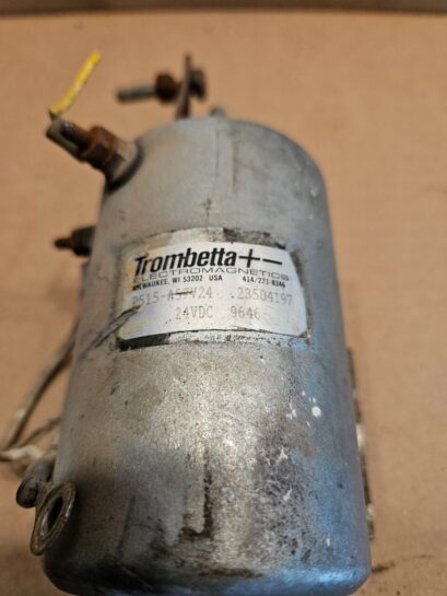 MTU/Detroit Diesel 8V92 Trombetta Electromagnet Shut Off Solenoid 24VDC 23504197 - 150$ Picture 1 of 4