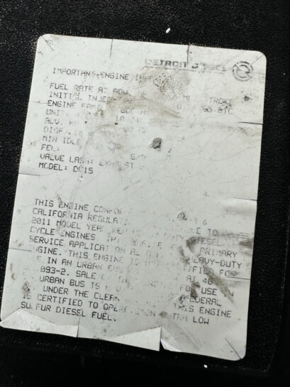 2011 Detroit Diesel DD15 Engine 580HP ECM A0004466035 OEM - 975$ Picture 1 of 5