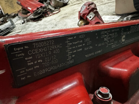 2011-2014 Cummins ISX12 Diesel Engine Exhaust Gas Recirc EGR Cooler 4313836 OEM - 675$ Picture 1 of 5