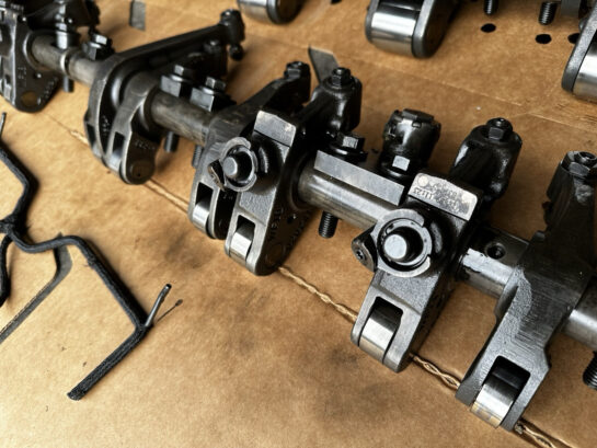 09 CUMMINS ISX 400ST DOHC DIESEL ENGINE CAMSHAFT ROCKER ARMS JAKE BRAKE 3684306 - 3250$ Picture 1 of 11 Picture 2 of 11 Picture 3 of 11 Picture 4 of 11 Picture 5 of 11