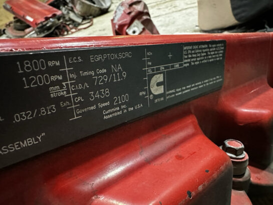 2012 Cummins ISX 12 Diesel Engine Crankcase Breather 2895323 OEM - 430$ Picture 1 of 7 Picture 2 of 7 Picture 3 of 7 Picture 4 of 7 Picture 5 of 7 Picture 6 of 7