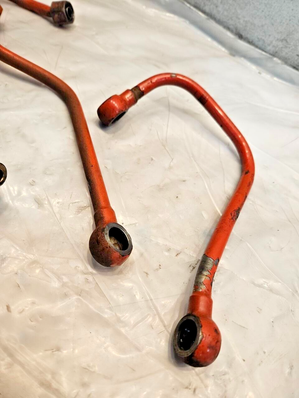 Set of 3 Scania DSC11 Diesel Engine Fuel Lines OEM - 81$ Picture 1 of 4 Picture 2 of 4 Picture 3 of 4