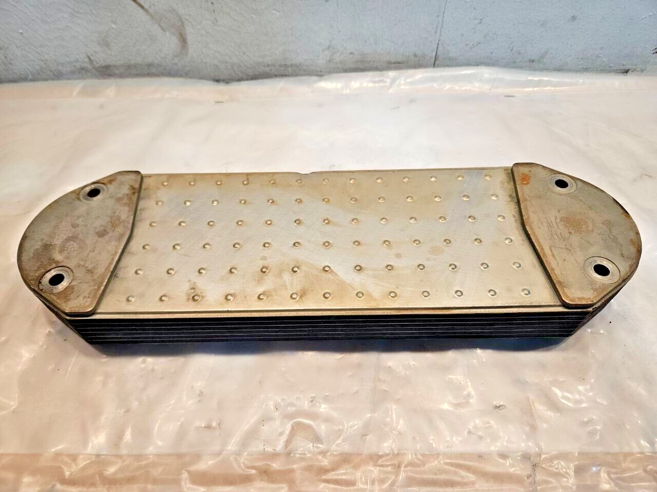 2006 VOLVO D12 VED12 Diesel ENGINE OIL COOLER 8130186 OEM - 198$ Picture 1 of 4 Picture 2 of 4