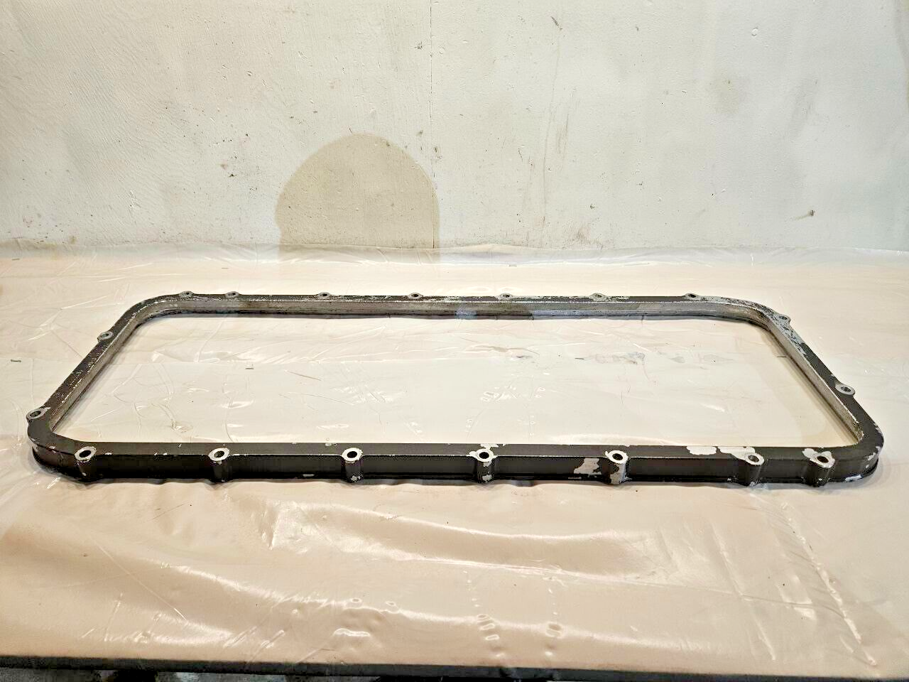 2016 Cummins 6.7L QSB DIESEL ENGINE OIL PAN ADAPTER 4938655 OEM