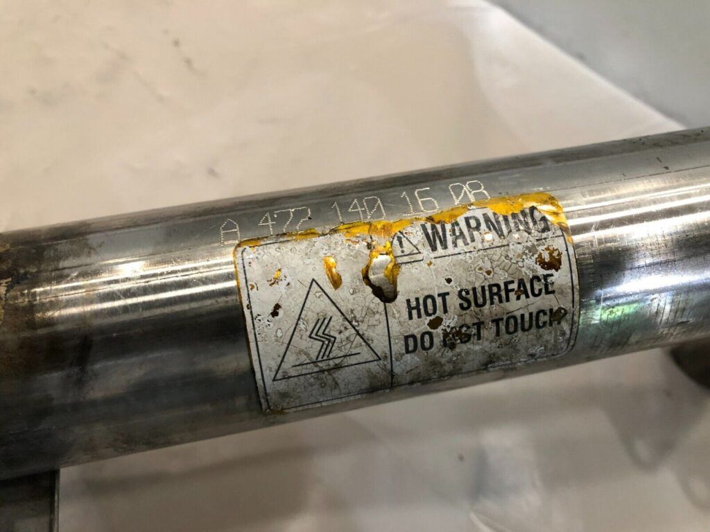 Detroit Diesel DD15 Air Mixer Recirculation Tube with EGR Pipe ...