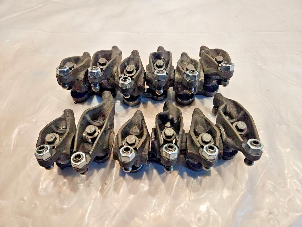 2014 Cummins ISB 6.7l Tier 3 Diesel Engine Rocker Arms with stands 4928699 OEM - 360$ Picture 1 of 5 Picture 2 of 5 Picture 3 of 5