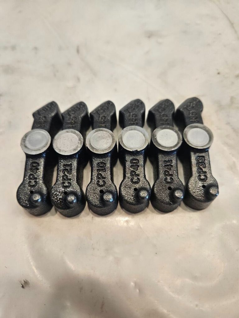 Set of 6 Caterpillar CAT 3126 Diesel Engine Rocker Arm Valve Bridge ...