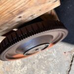 VOLVO D12 A/C D13A DIESEL ENGINE FLYWHEEL 20537671 20729380 OEM - 427.5$ Picture 1 of 5 Picture 2 of 5 Picture 3 of 5 Picture 4 of 5 Picture 5 of 5 Picture 1 of 5 Picture 2 of 5 Picture 3 of 5 Picture 4 of 5 Picture 5 of 5