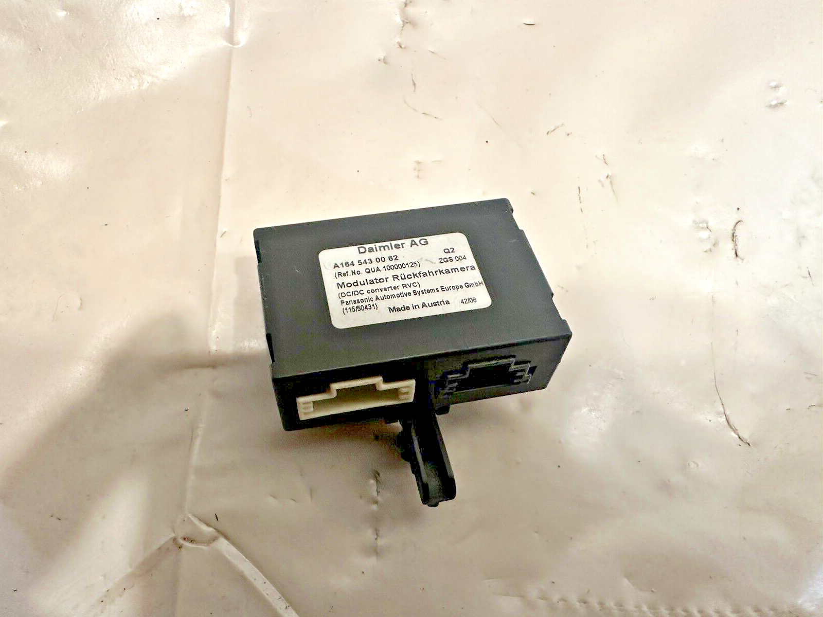 07-15 Mercedes C E S GL Class Rear View Camera Control Module A1645430062 OEM