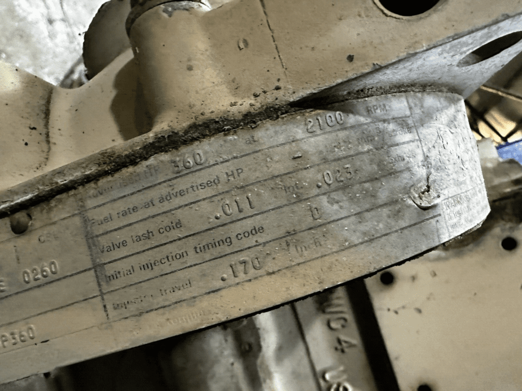 1978 Cummins NTA855 360HP Diesel Engine Rocker Assembly 3007242 OEM ...