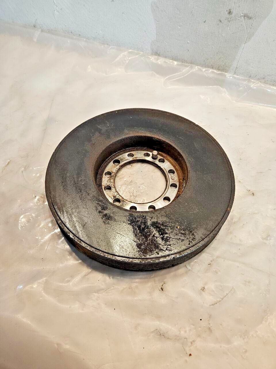 2015 Paccar MX13 diesel engine vibration damper harmonic Balancer 1887413 OEM - 216$ Picture 1 of 3 Picture 2 of 3