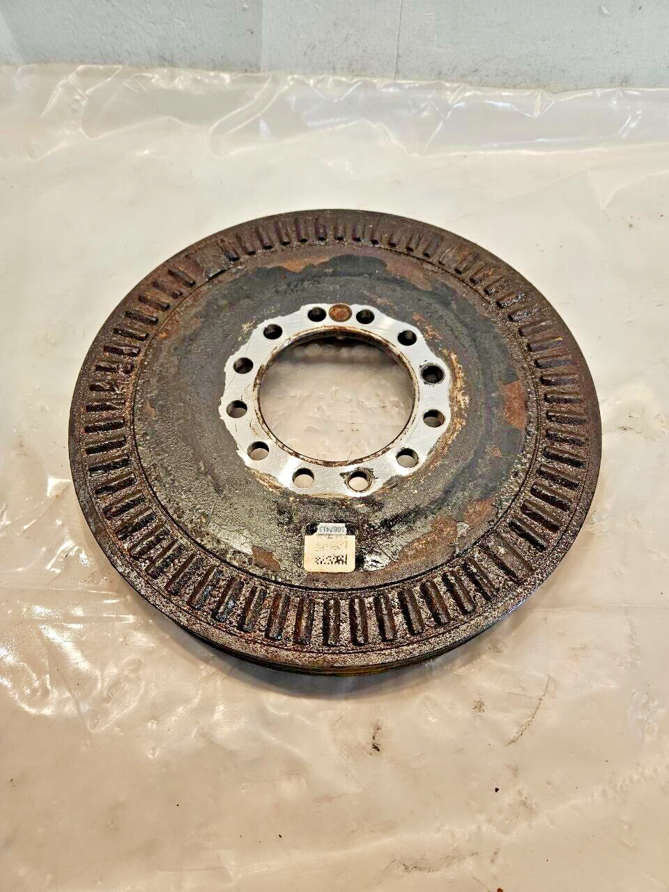 2015 Paccar MX13 diesel engine vibration damper harmonic Balancer 1887413 OEM