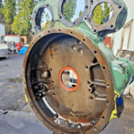 DETROIT 4-71 Diesel Engine Flywheel Housing 5140165 OEM 5177302 - 607.5$ Picture 1 of 7 Picture 2 of 7 Picture 3 of 7 Picture 4 of 7 Picture 5 of 7 Picture 6 of 7 Picture 7 of 7 Picture 1 of 7