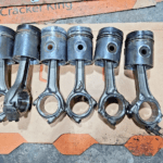Set of 6 SCANIA DS11 DSC11 Diesel Engine piston  and connecting rods 1304357 OEM - 990$ Picture 1 of 8 Picture 2 of 8 Picture 3 of 8 Picture 4 of 8 Picture 5 of 8 Picture 6 of 8 Picture 7 of 8 Picture 8 of 8 Picture 1 of 8