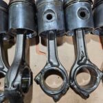 Set of 6 SCANIA DS11 DSC11 Diesel Engine piston  and connecting rods 1304357 OEM - 990$ Picture 1 of 8 Picture 2 of 8 Picture 3 of 8 Picture 4 of 8 Picture 5 of 8 Picture 6 of 8 Picture 7 of 8 Picture 8 of 8 Picture 1 of 8 Picture 2 of 8 Picture 3 of 8
