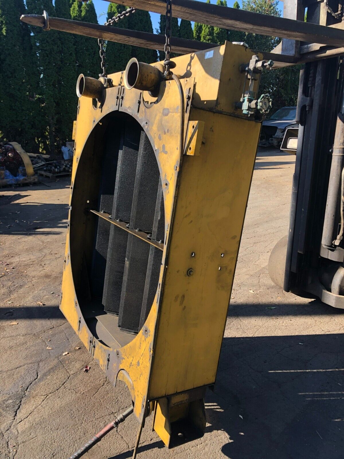 CATERPILLAR CAT 3508 DIESEL ENGINE COMPLETE RADIATOR ASSEMBLY 7W7668 OEM - 5206.5$ Picture 1 of 7 Picture 2 of 7 Picture 3 of 7 Picture 4 of 7