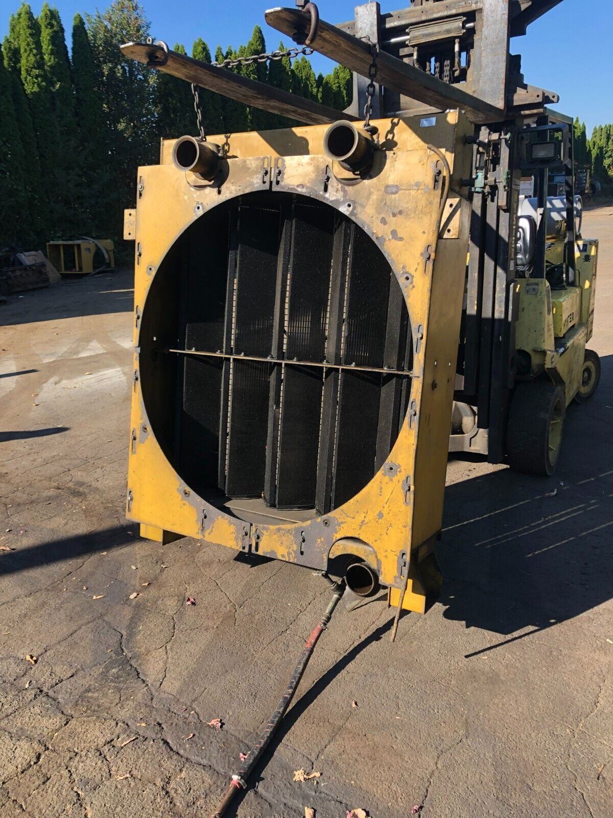 CATERPILLAR CAT 3508 DIESEL ENGINE COMPLETE RADIATOR ASSEMBLY 7W7668 OEM