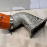 INTERNATIONAL CUMMINS N14 DIESEL ENGINE AIR ELBOW 1674095C1 OEM - 145$ Picture 1 of 4 Picture 2 of 4 Picture 3 of 4 Picture 4 of 4 Picture 1 of 4