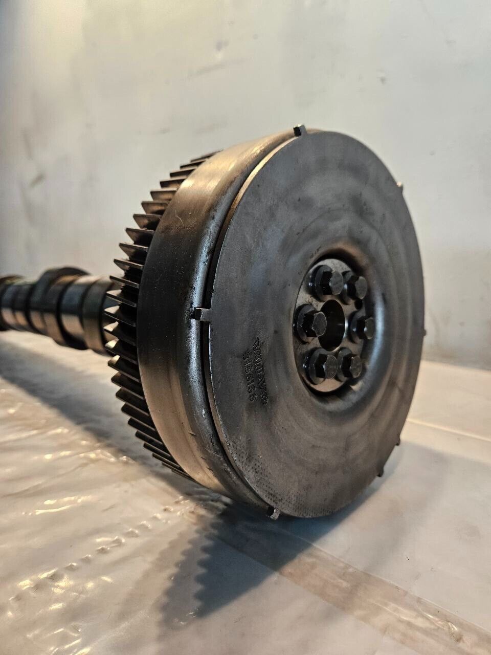 Parts VOLVO D12 Diesel Engine camshaft 8187476 w/ gear and balancer 3155166 OEM - 650$ Picture 1 of 10 Picture 2 of 10 Picture 3 of 10 Picture 4 of 10 Picture 5 of 10 Picture 6 of 10 Picture 7 of 10 Picture 8 of 10 Picture 9 of 10