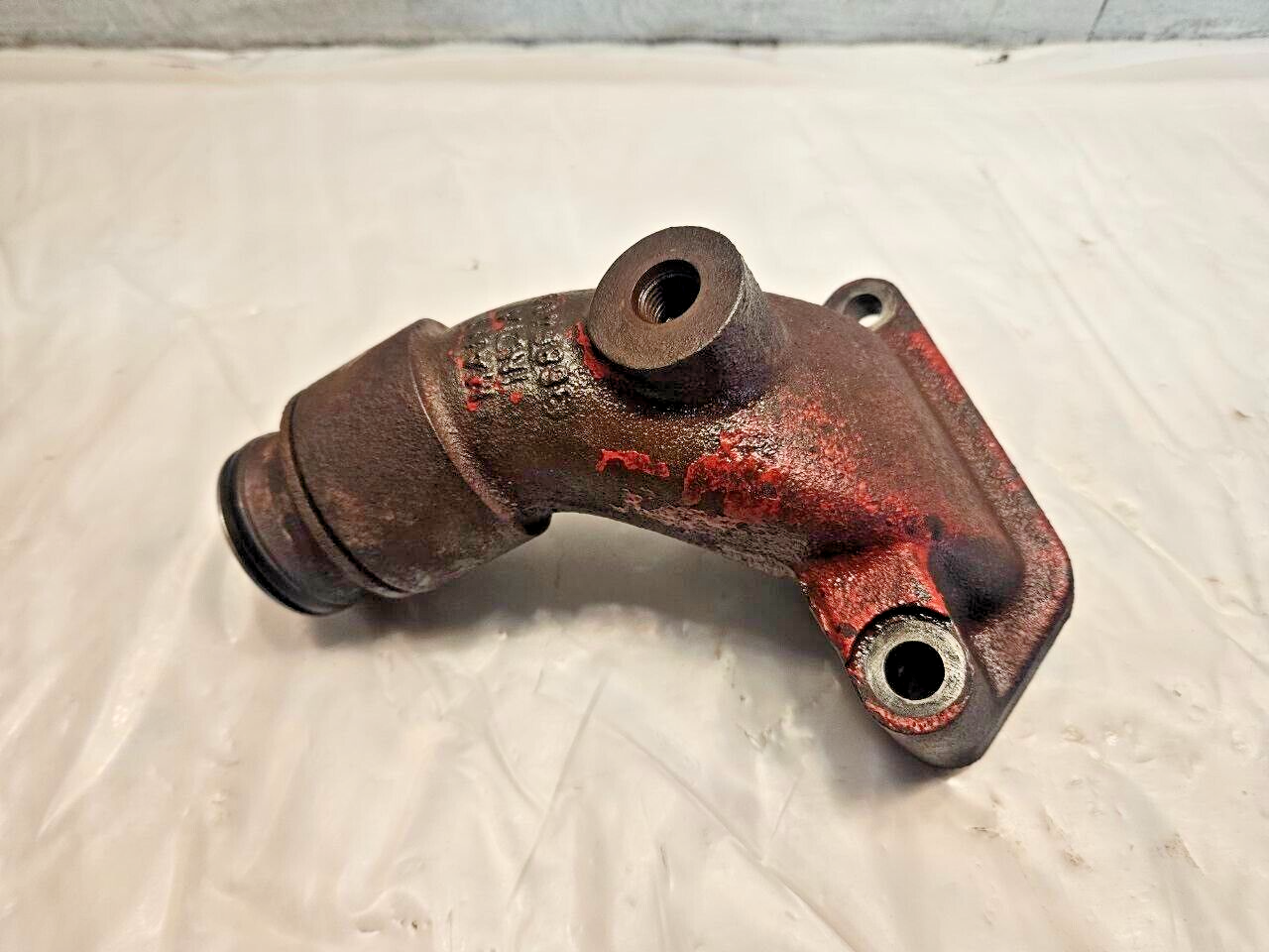 2010-2017 CUMMINS ISX15 DIESEL ENGINE WATER MANIFOLD CONNECTION 3686409 OEM