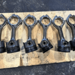 2015 Set of 6 Paccar MX13 Diesel Engine Connecting Rod/Piston 1946419 OEM - 900$ Picture 1 of 6 Picture 2 of 6 Picture 3 of 6 Picture 4 of 6 Picture 5 of 6 Picture 6 of 6 Picture 1 of 6
