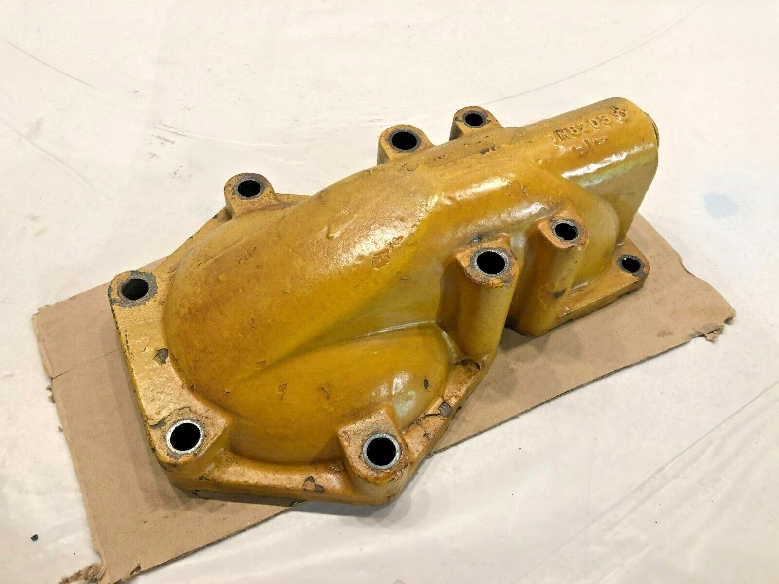 CAT 3406B Caterpillar Diesel Engine Oil Cooler Upper Bonnet 7N8203 OEM - 215$ Picture 1 of 6