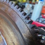 CAT C15 Diesel Engine Flywheel 256965100 OEM - 540$ Picture 1 of 5 Picture 2 of 5 Picture 3 of 5 Picture 4 of 5 Picture 5 of 5 Picture 1 of 5 Picture 2 of 5 Picture 3 of 5