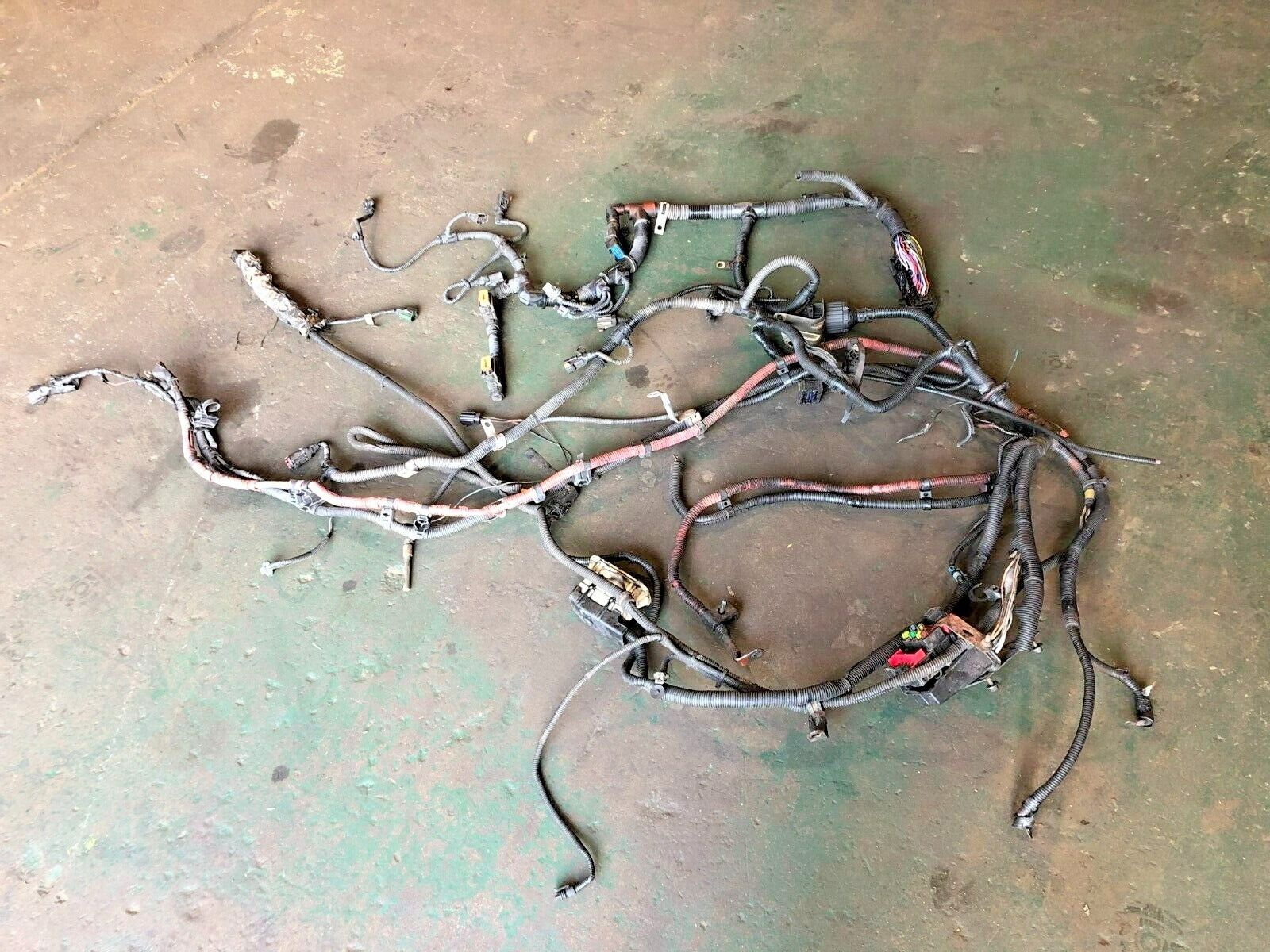 Detroit Series 60 12.7L Diesel Engine Complete Main Wiring Harness DDEC 4 OEM - 1075$ Picture 1 of 7