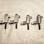 SET OF 4 CAT C13 DIESEL ENGINE INJECTOR HOLD DOWN CLAMPS 224-4991 OEM - 81$ Picture 1 of 3 Picture 2 of 3 Picture 3 of 3 Picture 1 of 3