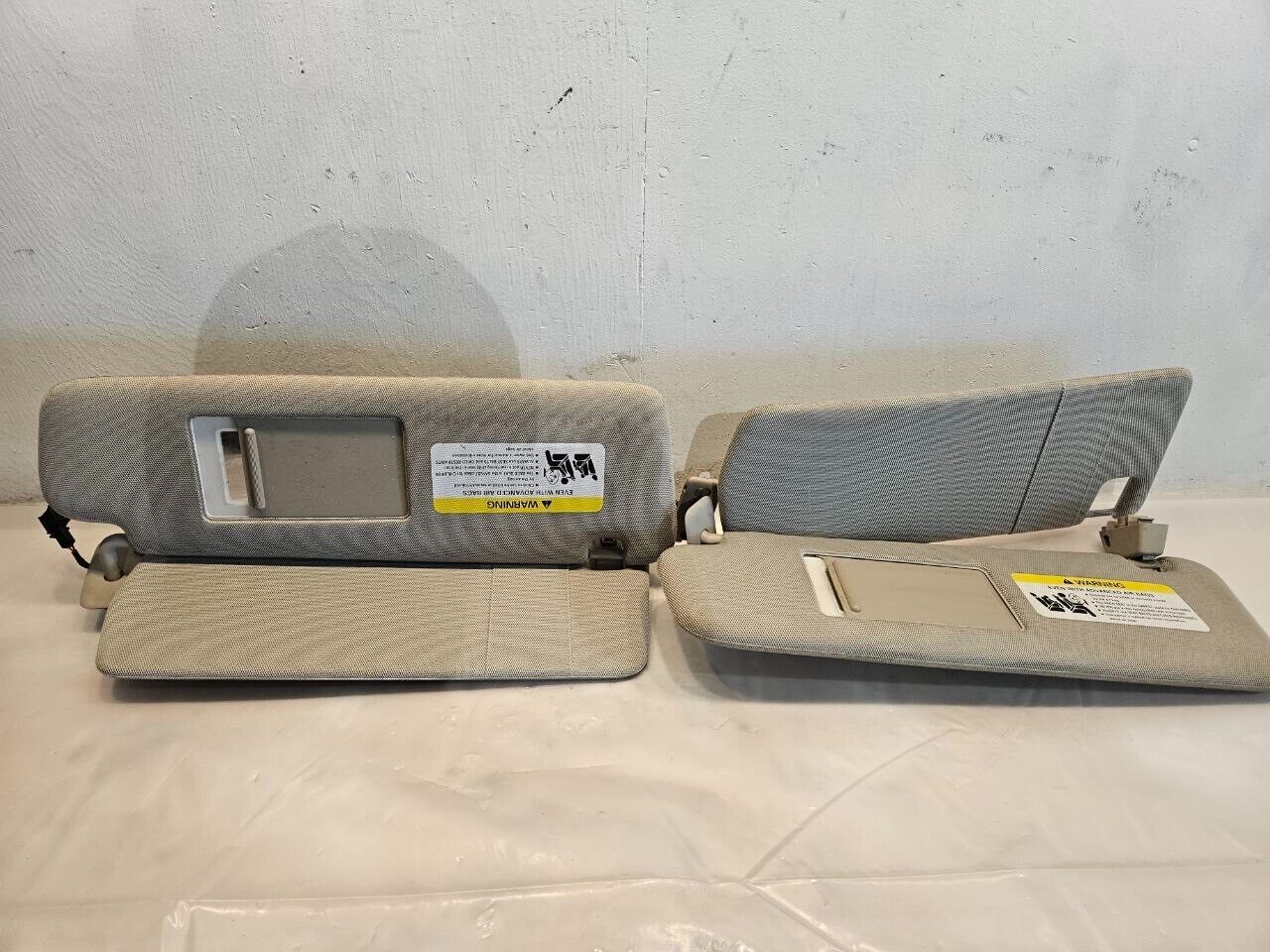 2007-2015 Audi Q7 Sun Visor  Passenger Left and Right Side Sun Visors OEM