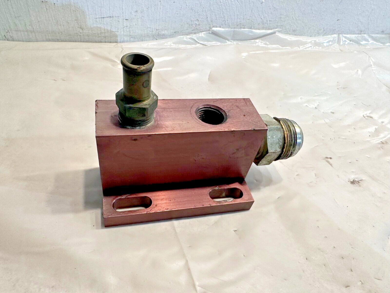 Detroit Diesel DD15 Engine Manifold Heater Plumbing Return 05-27728-000 OEM