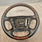 2003-2009 Mercedes Benz W219 E350 Steering Wheel Black Wood OEM -  Picture 1 of 4 Picture 2 of 4 Picture 3 of 4 Picture 4 of 4 Picture 1 of 4