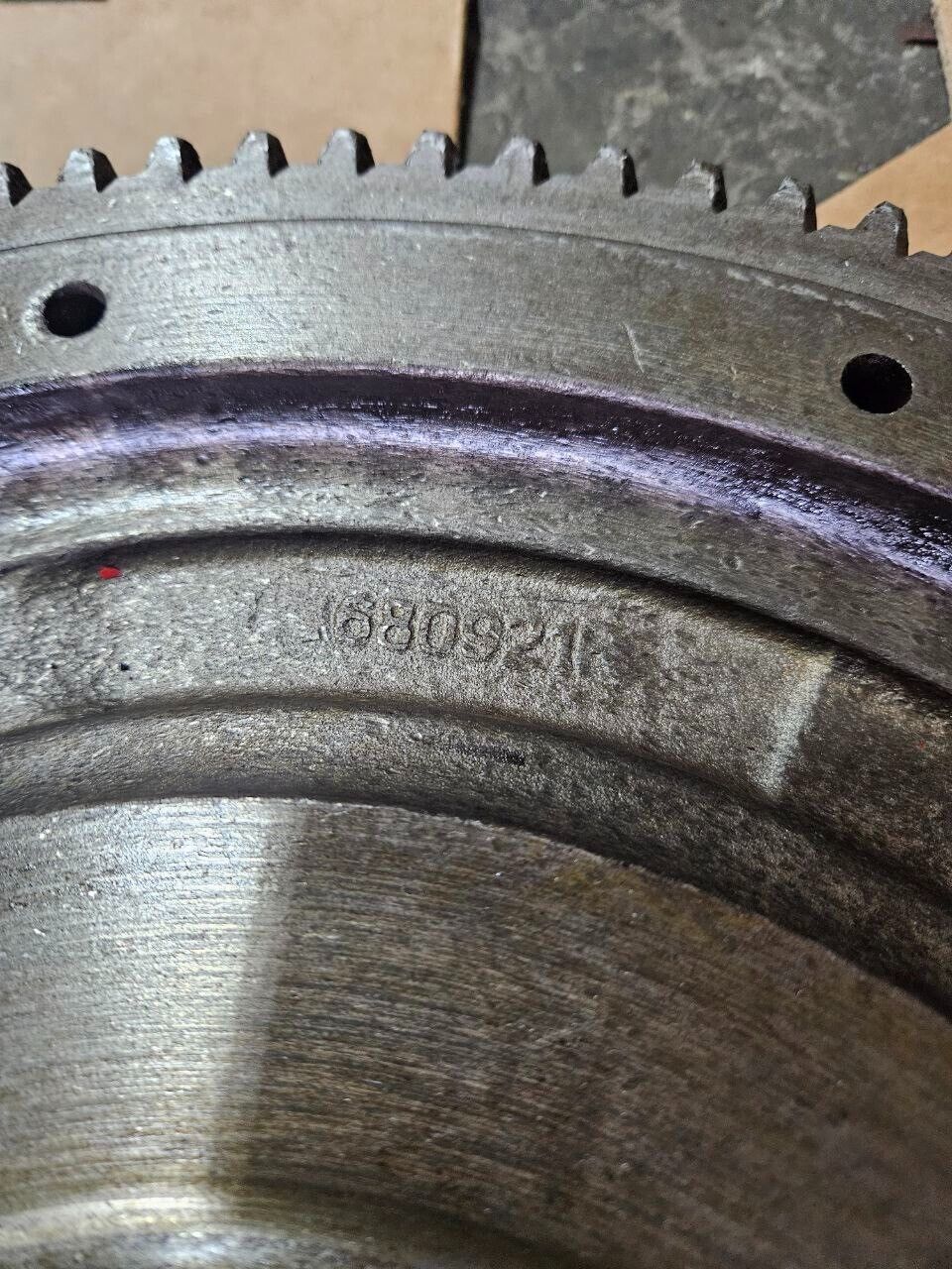 2011-2015 Cummins ISX15 Diesel Engine Flywheel 3680921R OEM - 382.5$ Picture 1 of 6 Picture 2 of 6