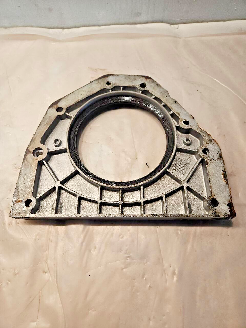 2017 VOLVO D13 DIESEL ENGINE CRANKSHAFT SEAL SPACER 20777236 OEM