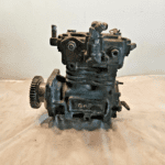 Caterpillar CAT C12 Bendix Air Brake Compressor 5004613 Tu-Flo 550 OEM 128-0420 - 607.5$ Picture 1 of 7 Picture 2 of 7 Picture 3 of 7 Picture 4 of 7 Picture 5 of 7 Picture 6 of 7 Picture 7 of 7 Picture 1 of 7