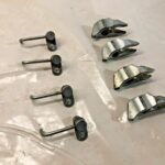 Set of 4 Cummins ISF 2.8 Diesel Engine Piston Oil Nozzle w/ 4 Hold Down Inj OEM - 40.5$ Picture 1 of 4 Picture 2 of 4 Picture 3 of 4 Picture 4 of 4 Picture 1 of 4