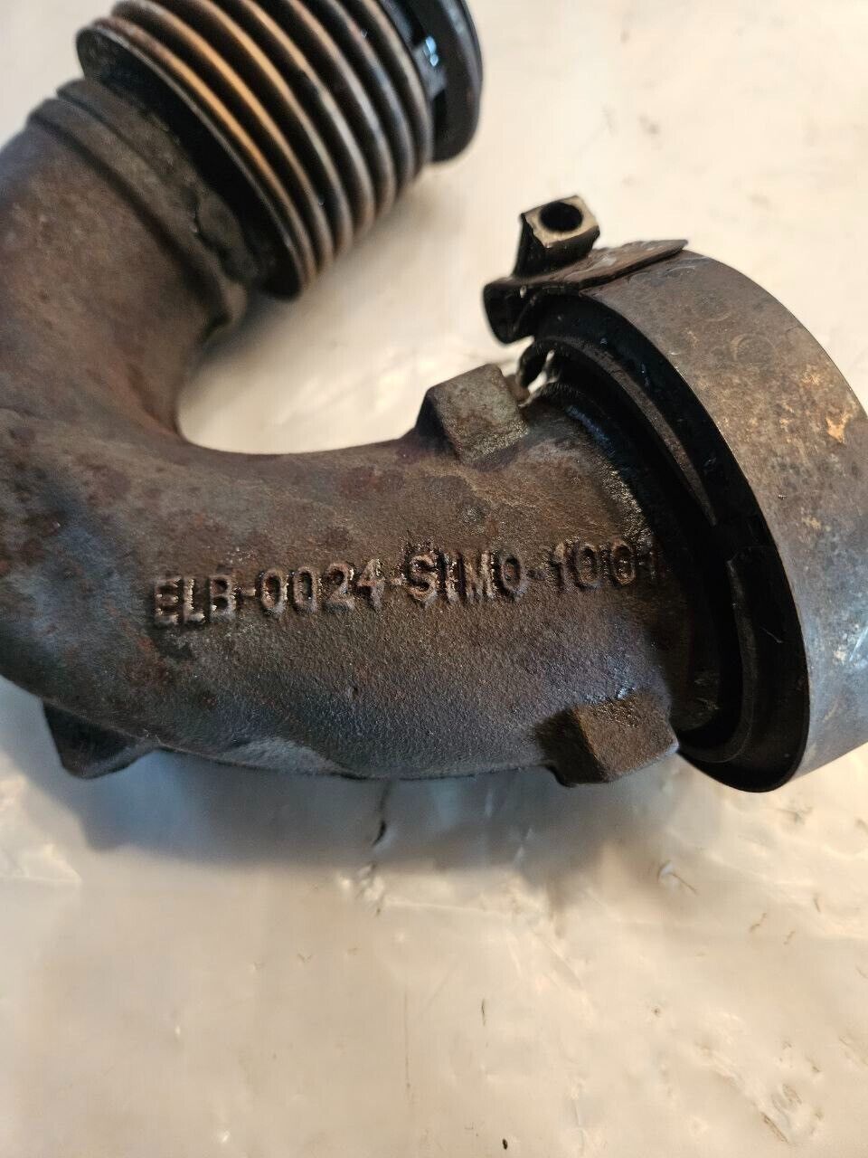 Volvo D13 Diesel Engine EGR Elbow Exhaust Pipe ELB-0024-SIMO-1001 OEM - 112.5$ Picture 1 of 6 Picture 2 of 6