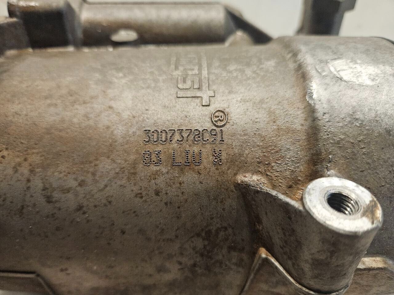 2013 INTERNATIONAL MAXXFORCE 13 DIESEL ENGINE FUEL FILTER HOUSING 3007378C91 OEM - 230$ Picture 1 of 6 Picture 2 of 6 Picture 3 of 6