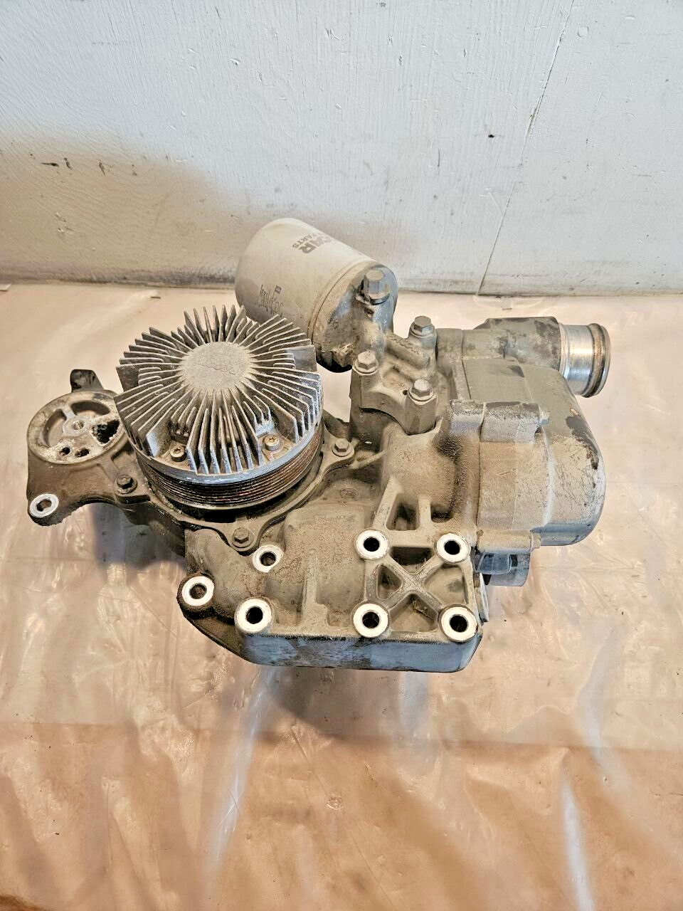 2017 Paccar MX13 Diesel Engine Water Pump and Manifold 2126308 OEM