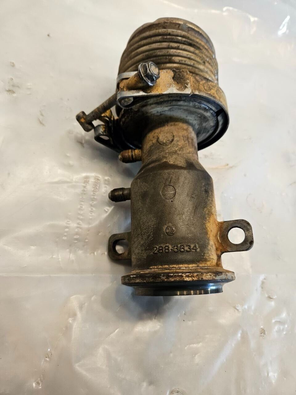 CAT C15 DIESEL ENGINE EGR RECIRCULATION VENTURI/MIXER 288-3833 OEM - 81$ Picture 1 of 3 Picture 2 of 3