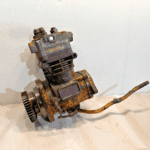 Caterpillar C13 Diesel Engine Bendix Tu Flo Brake Air Compressor T5011432 OEM -  Picture 1 of 7 Picture 2 of 7 Picture 3 of 7 Picture 4 of 7 Picture 5 of 7 Picture 6 of 7 Picture 7 of 7 Picture 1 of 7 Picture 2 of 7