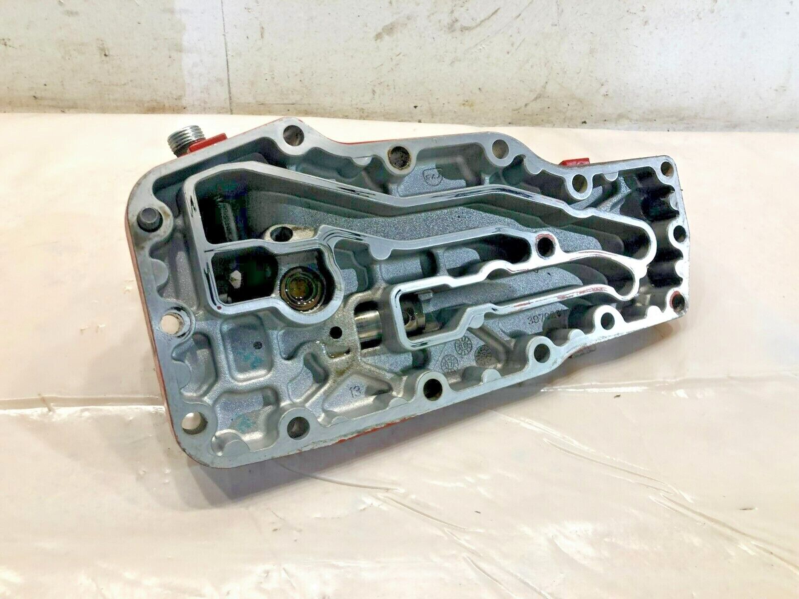 Cummins ISB 6.7 Diesel Engine Oil Filter Base Cooling Cover 3970201 OEM - 95$ Picture 1 of 6 Picture 2 of 6