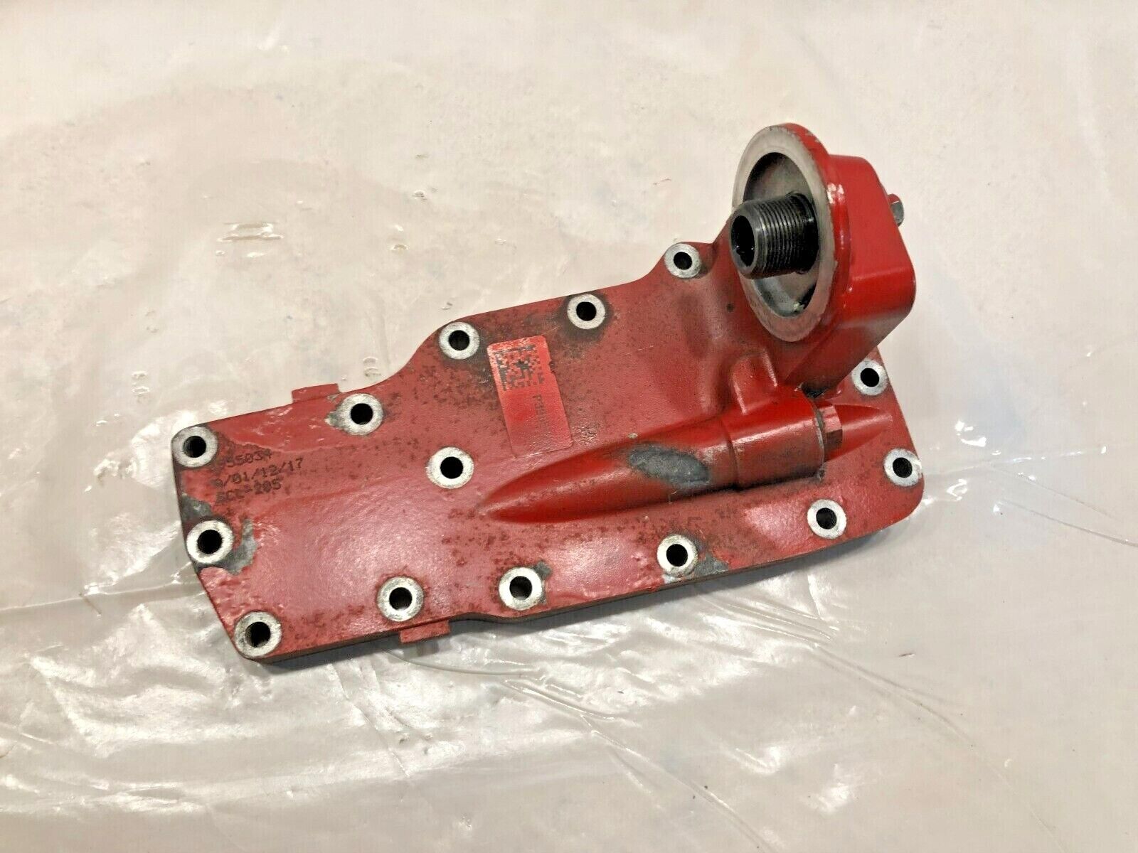 Cummins ISB 6.7 Diesel Engine Oil Filter Base Cooling Cover 3970201 OEM - 95$ Picture 1 of 6 Picture 2 of 6 Picture 3 of 6