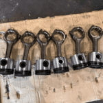 Set 6 Cummins QSL9 ISL 6CT 8.3L Diesel Engine Connecting Rod 3950639 OEM 3966721 -  Picture 1 of 7 Picture 2 of 7 Picture 3 of 7 Picture 4 of 7 Picture 5 of 7 Picture 6 of 7 Picture 7 of 7 Picture 1 of 7