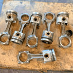 Set of 6 Caterpillar 3406B CAT Diesel Engine Connecting rod & Piston 8N1727 OEM - 810$ Picture 1 of 7 Picture 2 of 7 Picture 3 of 7 Picture 4 of 7 Picture 5 of 7 Picture 6 of 7 Picture 7 of 7 Picture 1 of 7