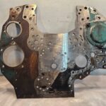 2005 Volvo D12 Diesel Engine Front Timing Cover stiffener plate 8170561 OEM - 247.5$ Picture 1 of 4 Picture 2 of 4 Picture 3 of 4 Picture 4 of 4 Picture 1 of 4