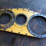 CAT 3406B Caterpillar GEAR COVER HOUSING ADAPTER PLATE 3P2411 OEM - 625$ Picture 1 of 5 Picture 2 of 5 Picture 3 of 5 Picture 4 of 5 Picture 5 of 5 Picture 1 of 5
